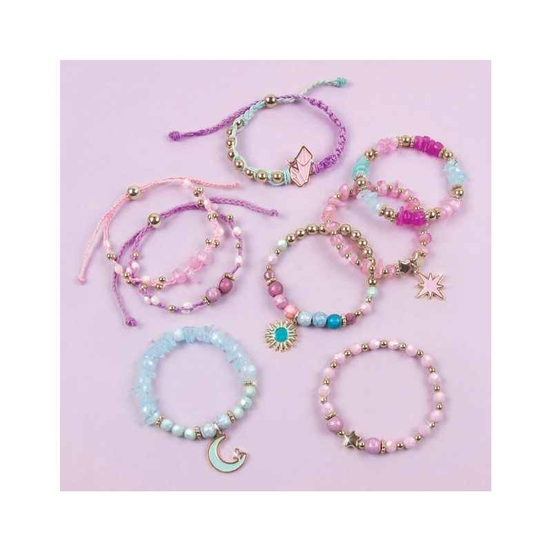 MAKE IT REAL DIY Rokassprādžu komplekts Debesu akmeņi