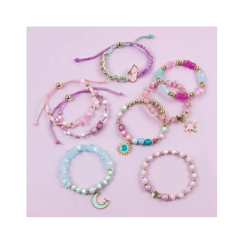 MAKE IT REAL DIY Rokassprādžu komplekts Debesu akmeņi