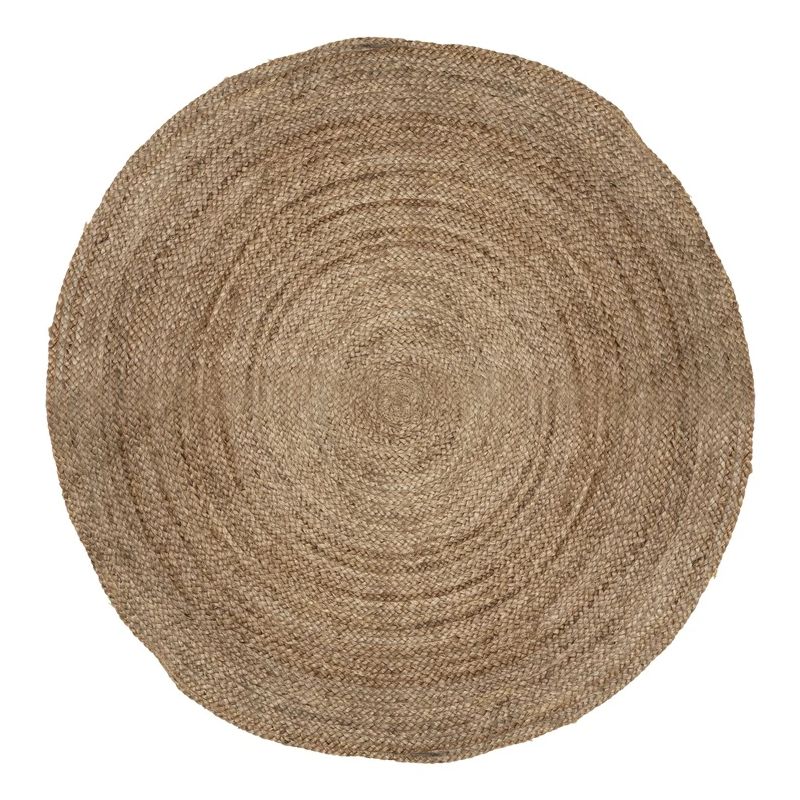 Paklājs Atmosphera Jute 181000. smilškrāsas. 120 cm x 120 cm