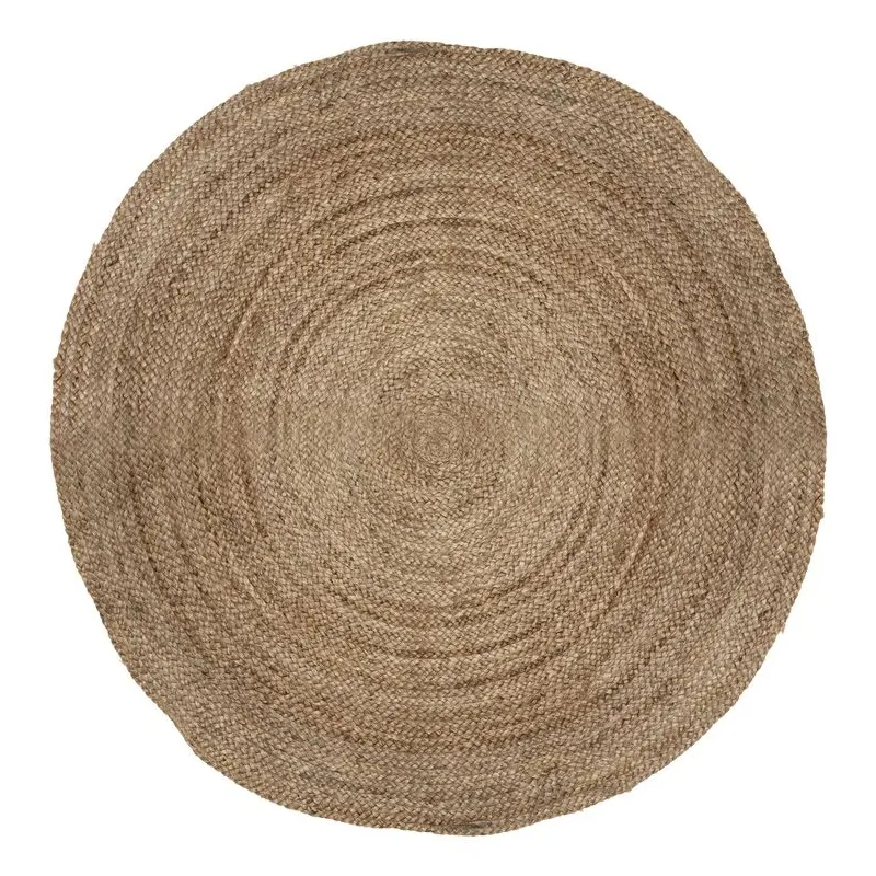 Paklājs Atmosphera Jute 181000, smilškrāsas, 120 cm x 120 cm