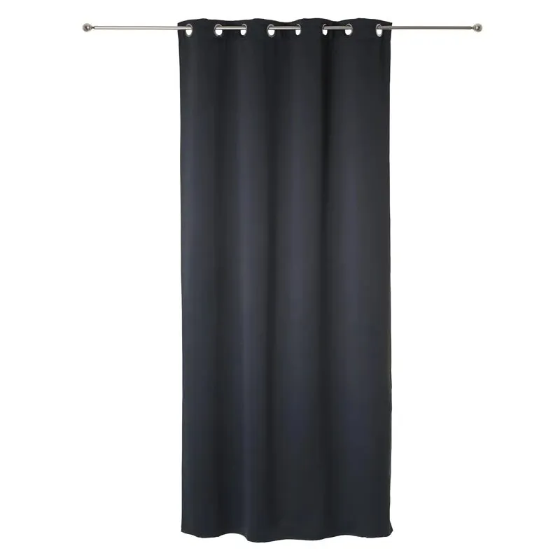 Blackout dark grey curtain 140x260 n