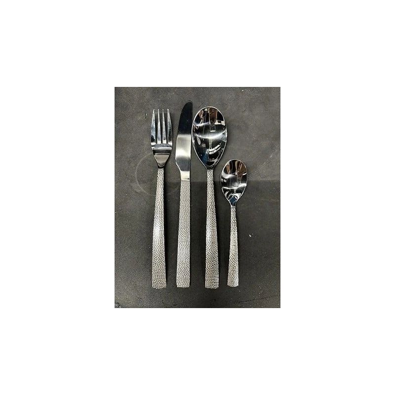 Galda piederumu komplekts. pelēks. 24 gab.