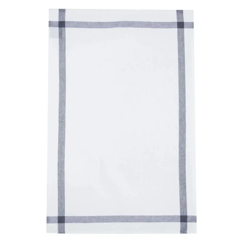 Virtuves dvieļu komplekts Atmosphera 146161F, balta-zila, 70 cm x 45 cm, 2 gab.