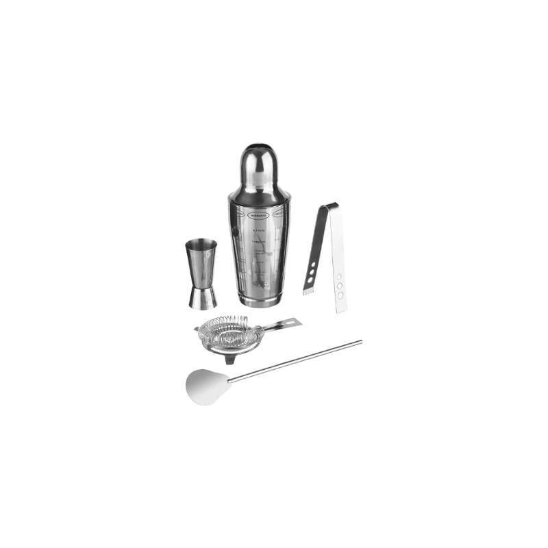 Kokteiļu maisīšanas komplekts, 5 gab., 600 ml