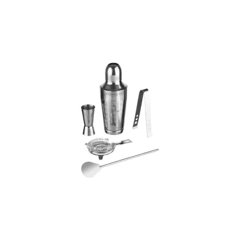 Kokteiļu maisīšanas komplekts, 5 gab., 600 ml