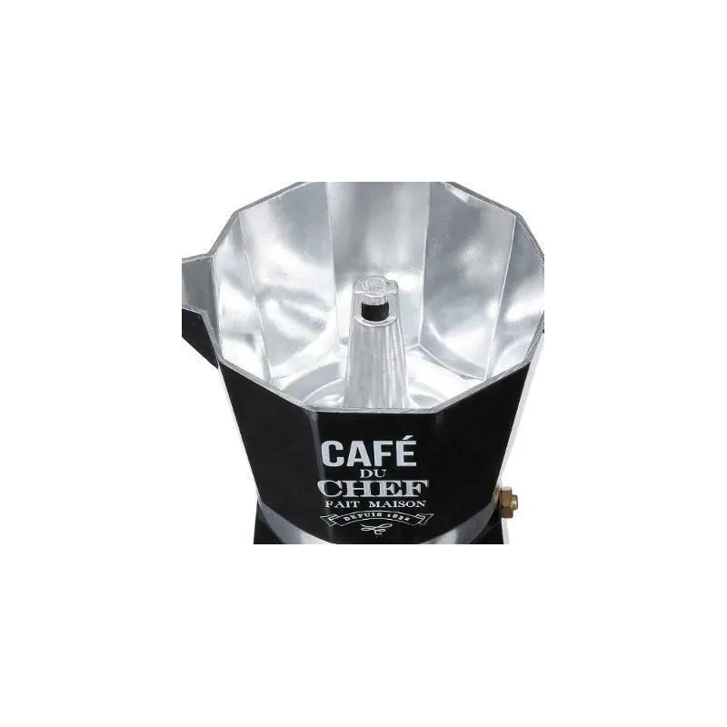 Mokas kafijas kanna SG Secret de Gourmet 134515, 0.25 l, melna krās.