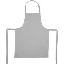 Apron cotton 60x80 light grey