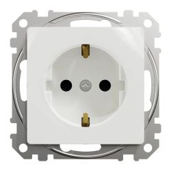 Kontaktdakša SCHNEIDER SEDNA DESIGN ar ērd. balta kr.