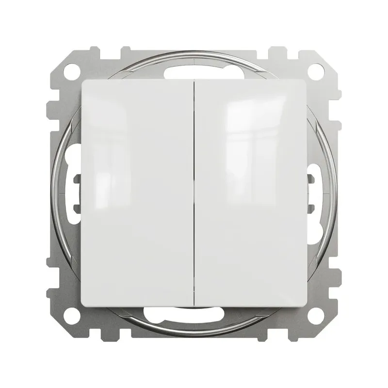 Slēdzis Schneider Electric Sedna Design, 2 kl, balta