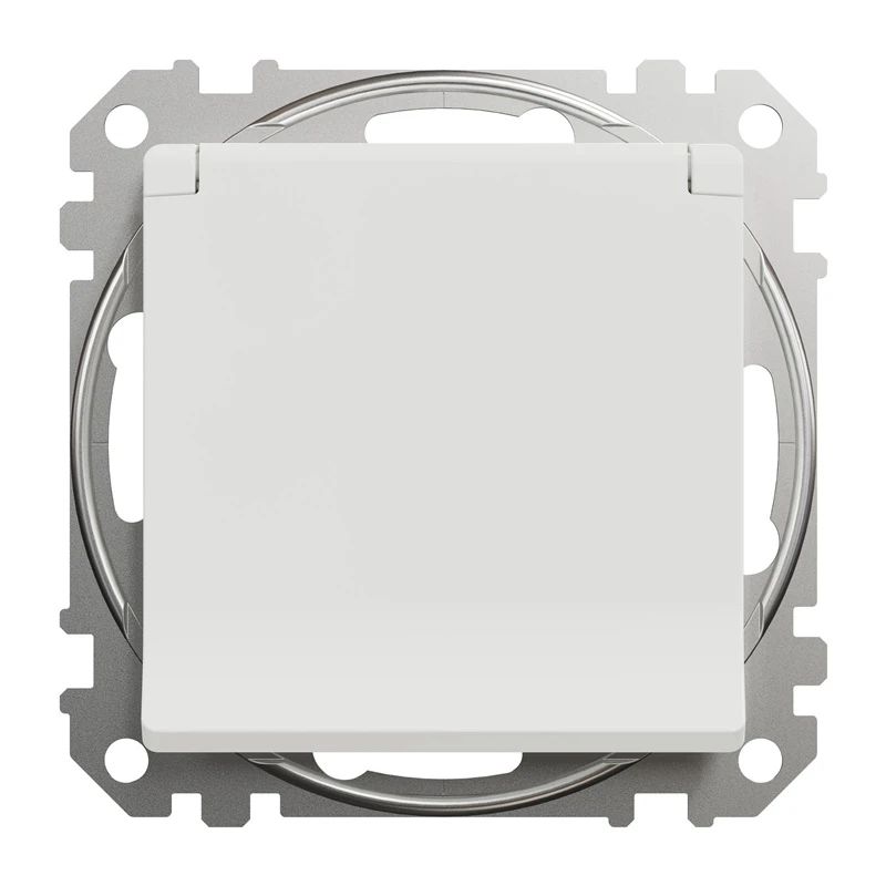 Kontaktdakša SCHNEIDER SEDNA DESIGN, balta, IP44