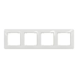 Rāmis 4PL Schneider Sedna Design. balta