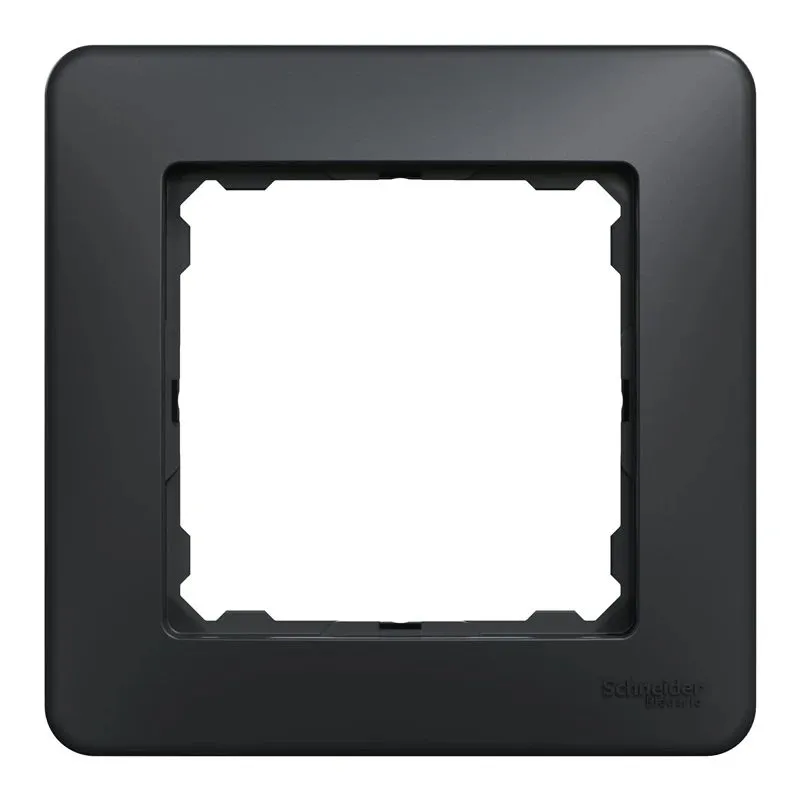 Vienvietīgs rāmis Schneider Electric Sedna Design, antracīta