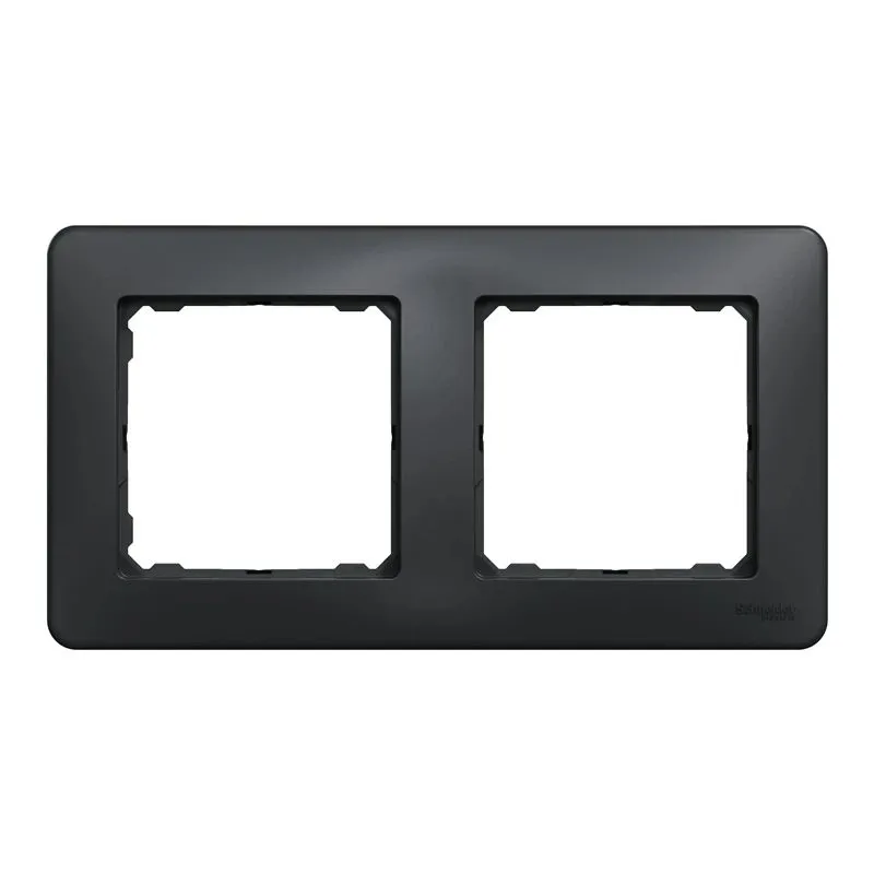 Rāmis 2PL Schneider Electric Sedna Design, antracīta