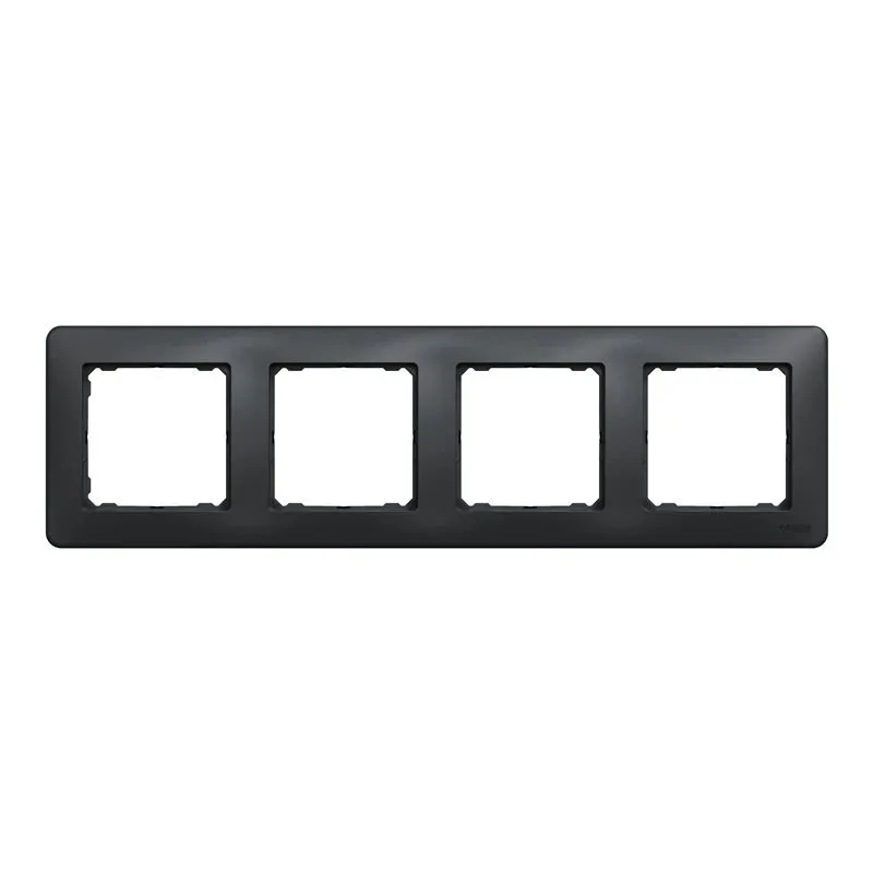 Rāmis 4PL Schneider Electric Sedna Design, antracīta krās.