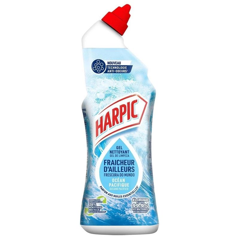Tualetes tīrīšanas līdzeklis HARPIC POWER PLUS Ocean, 750 ml