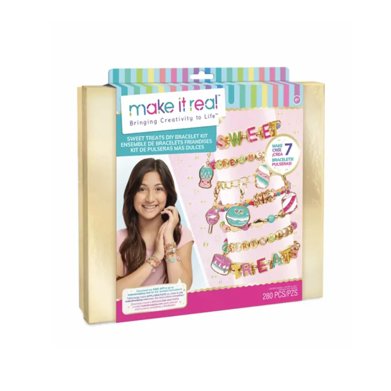 MAKE IT REAL DIY Rokassprādžu komplekts Saldie gardumi