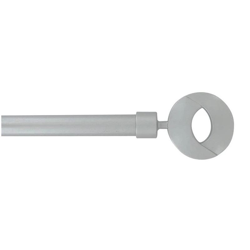 Karnizas, 210 - 380 cm, DIA 19 mm, balta sp.