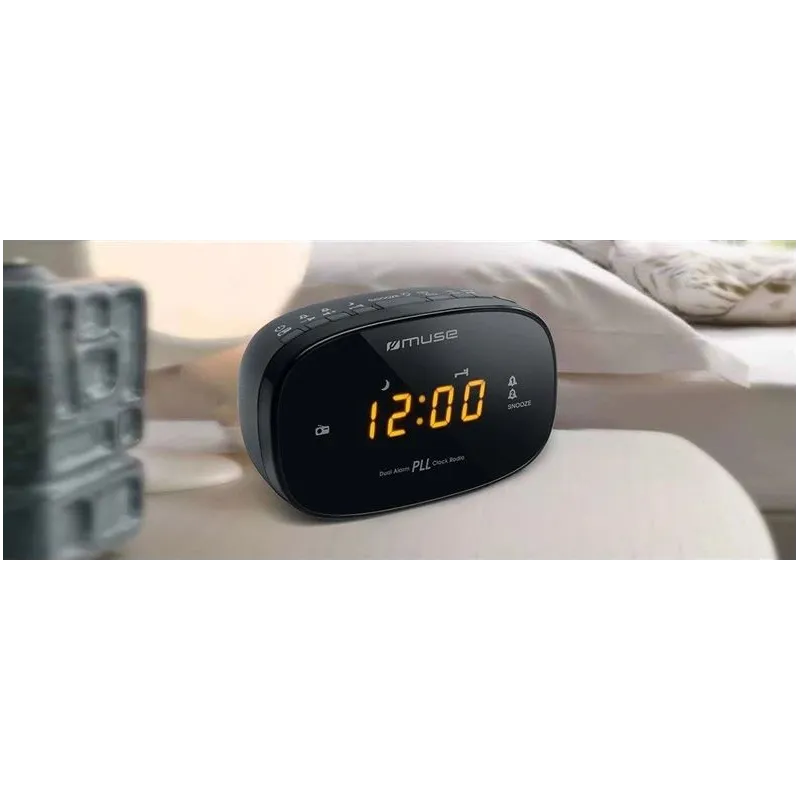 Radio clock radio muse m-150cr