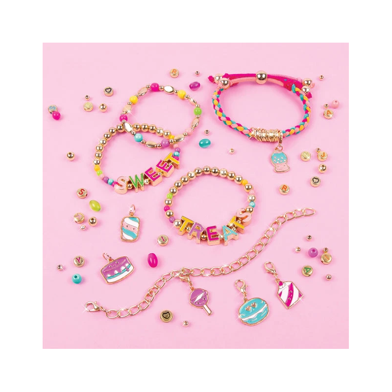 MAKE IT REAL DIY Rokassprādžu komplekts Saldie gardumi