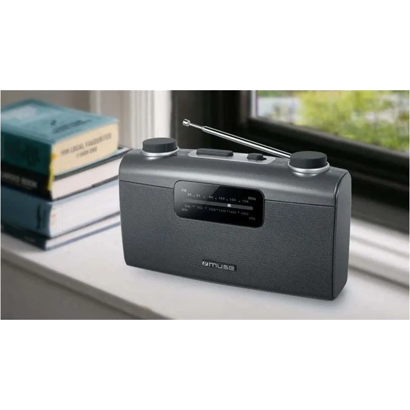 Mobilais radiouztvērējs Muse M-058 R, melna krās.