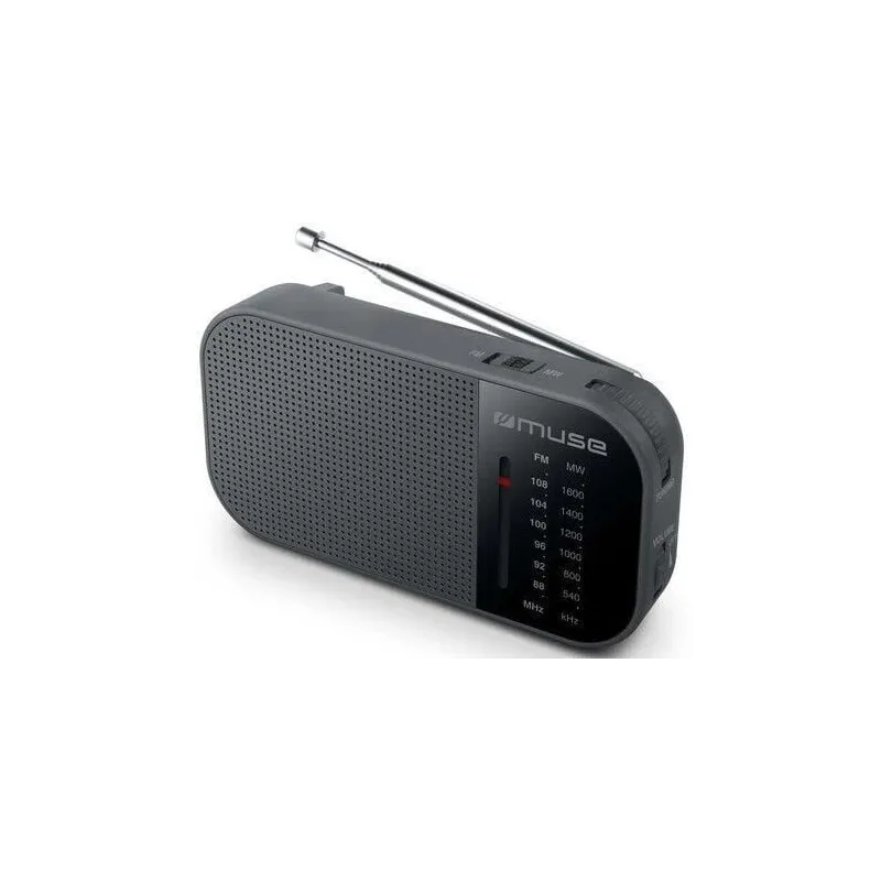 Nešiojamas radijo imtuvas Muse M-025 R, juoda sp.