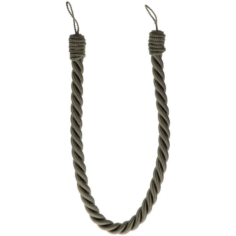 Aizkaru virve Luance COT. 1.6 cm. tumši zaļa