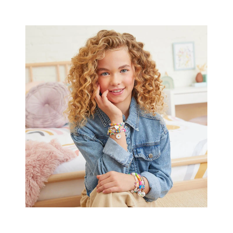 MAKE IT REAL DIY Rotaslietu komplekts Varavīksnes un pērles