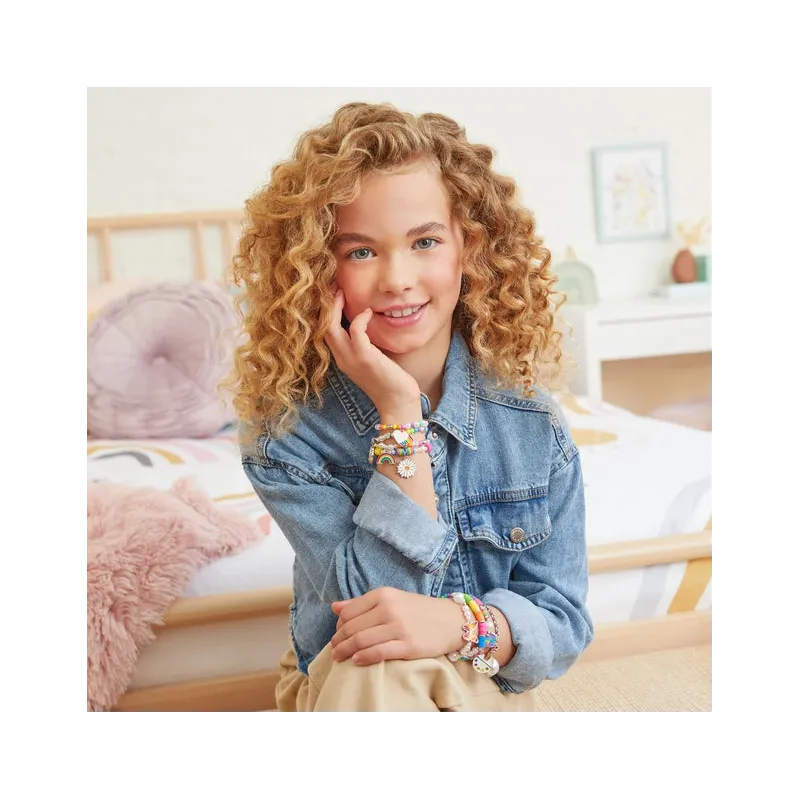 MAKE IT REAL DIY Rotaslietu komplekts Varavīksnes un pērles