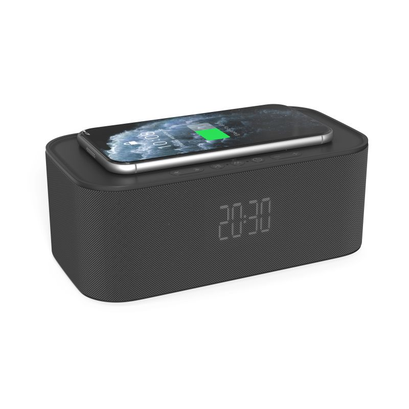 NASA SPC800 Bluetooth Speaker- Alarm Clock- Wireless Charger