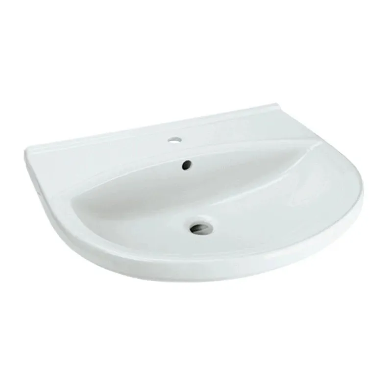 Vannas istabas izlietne Vidima Ulysse, 60 cm x 46 cm x 17 cm, balta