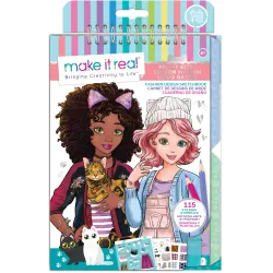 MAKE IT REAL Dizainerio eskizų knygelė „Kačiukai“