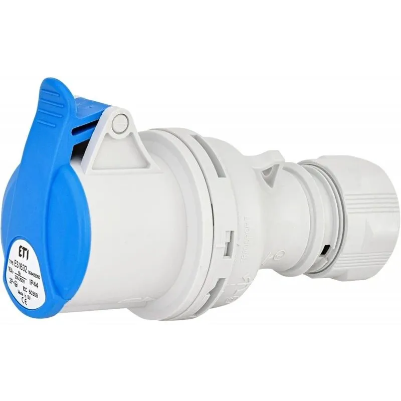 Kontaktdakšiņu savienotājs ETI 004482000, zila krās.-balta krās.