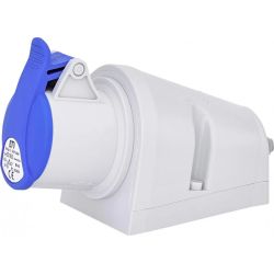 Kontaktligzda 3x16a. sienas ez1632