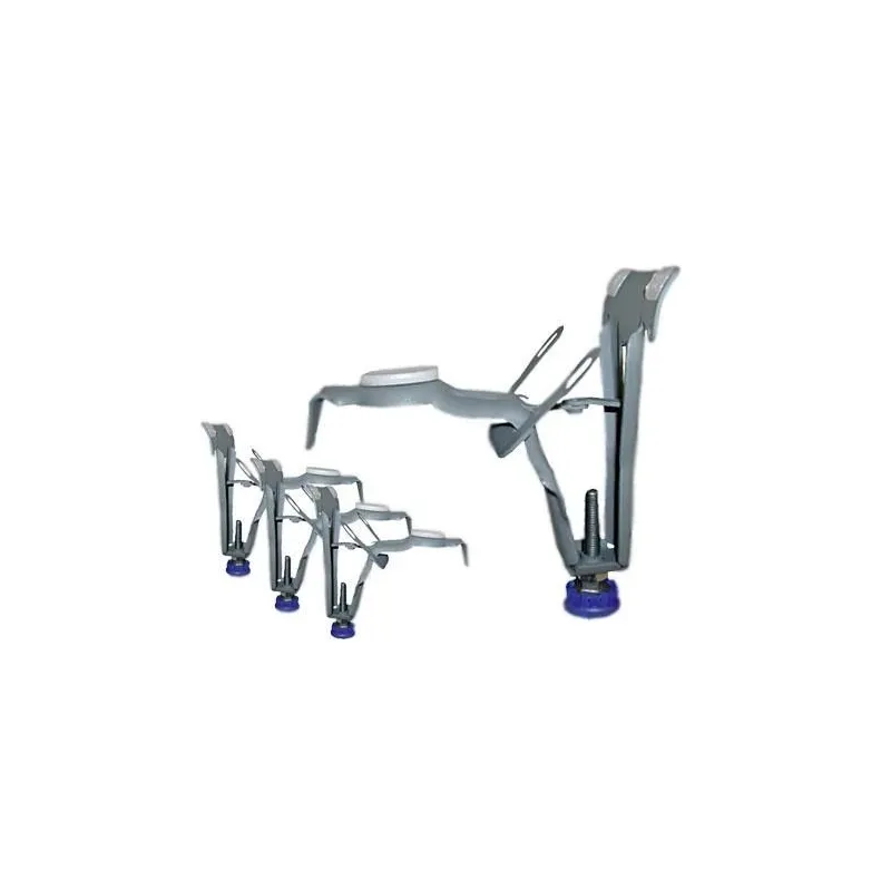 Vannas kājas Kaldewei Allround 5030, tērauds, 10 cm x 5 cm, 4 gab.