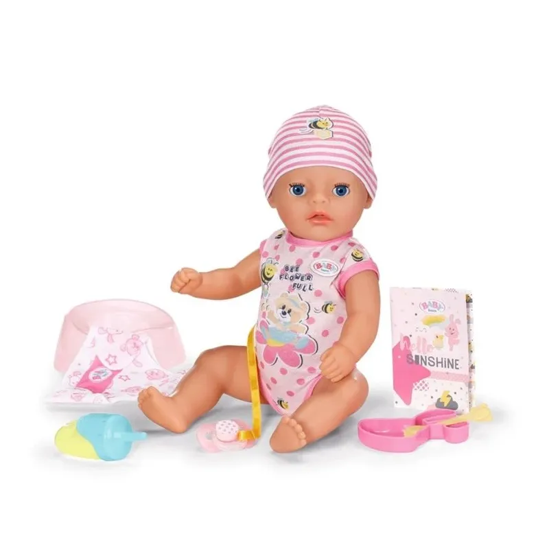 Кукла - новорожденная с аксессуарами Zapf Creation Baby born Lena, 36 см, многоцветный