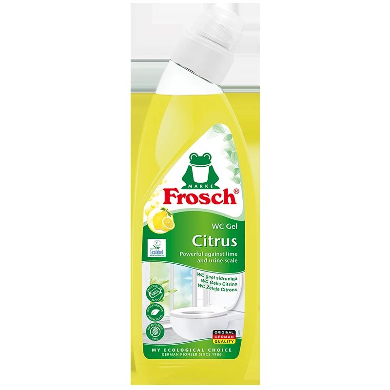 Tualešu gēls Frosch WC-Gel Citrus, 0.75 l