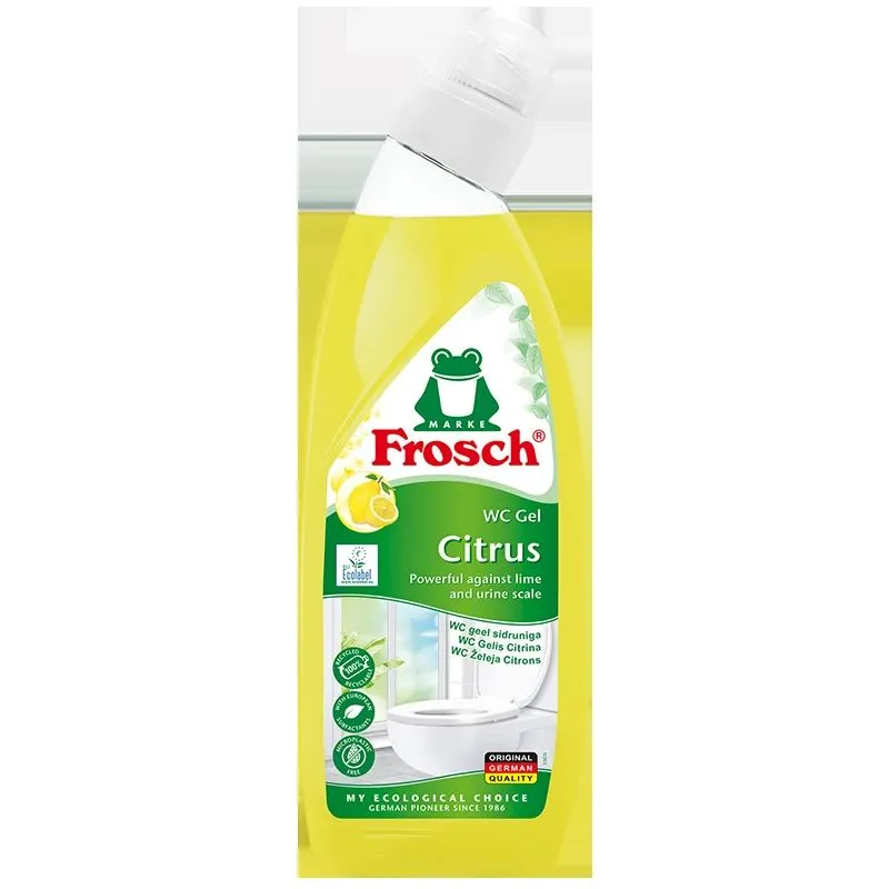 Tualetes poda tīrītājs Frosch Citrus, 0.75 l