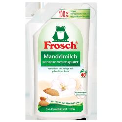Veļas mīkstinātājs Frosch, mandeļu aromāts, 1 l
