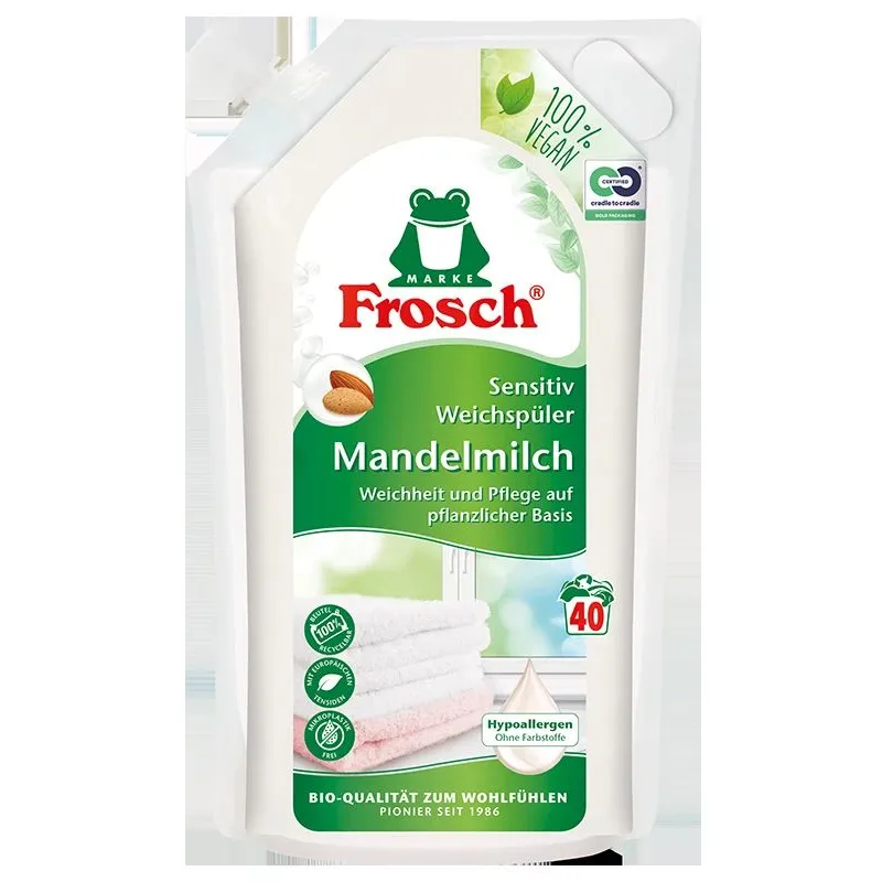 Veļas mīkstinātājs Frosch, šķidrums, 1 l
