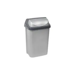 Мусорное ведро Keeeper 10454160, серый цв., 25 л, 54 см x 24 см