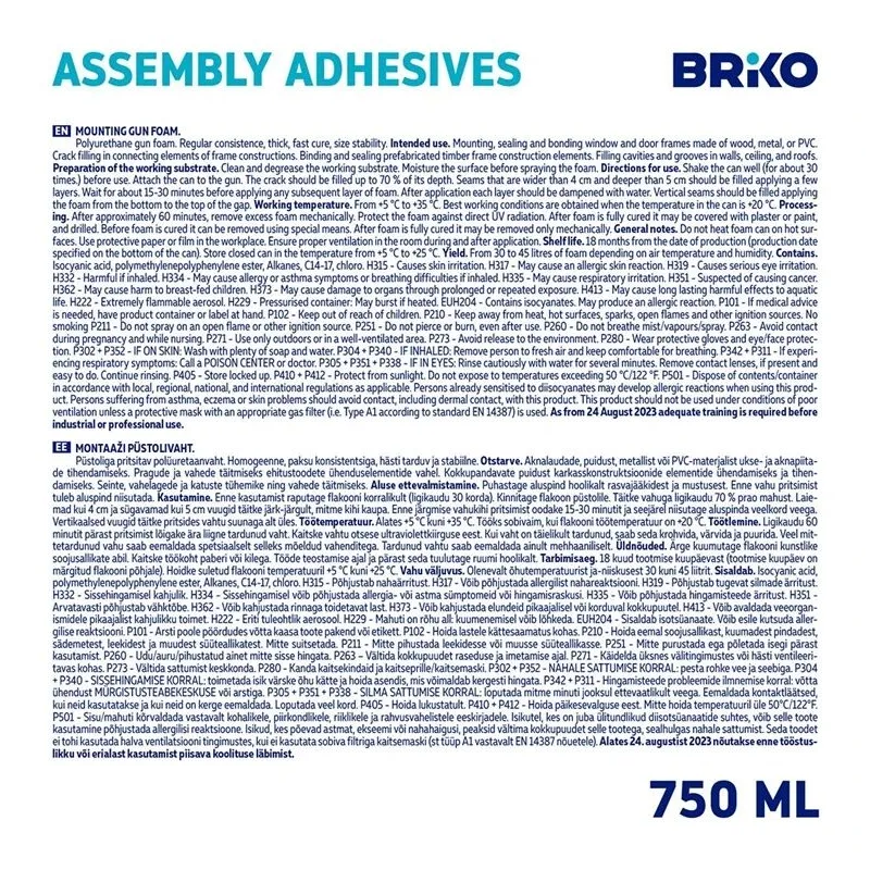 Putas Briko GG, 750 ml