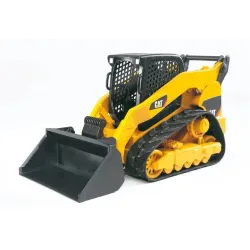 Žaislinis traktorius Bruder Cat Multi Terrain Loader 02136, 1:16, juoda sp.-geltona sp.
