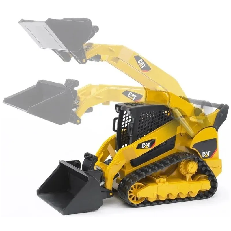 Rotaļu traktors Bruder Cat Multi Terrain Loader 02136, 1:16, melna krās.-dzeltena krās.