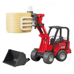 Захват для тюков Bruder 2630, 1:16, черный цв.-красный цв.