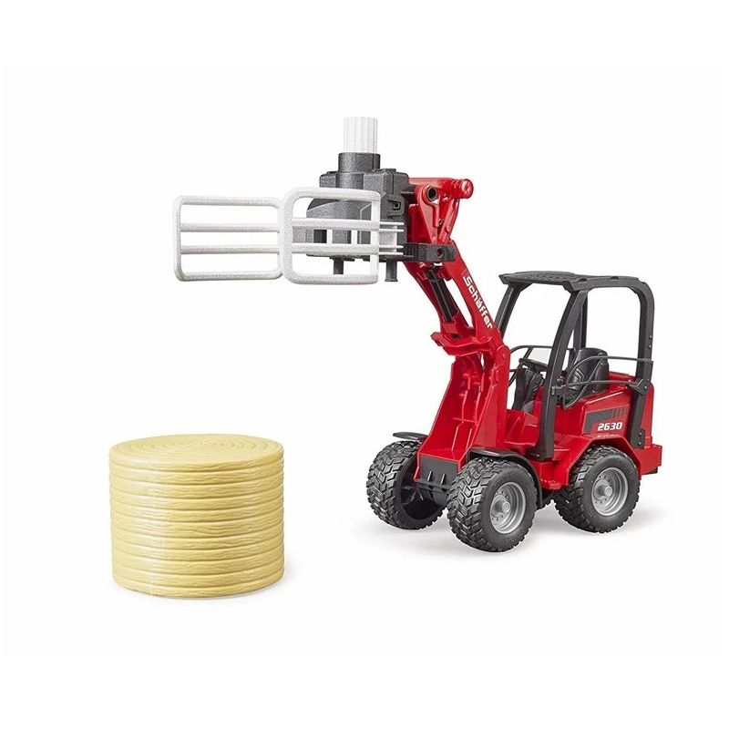 Smagā tehnika Bruder 2630. melna-sarkana