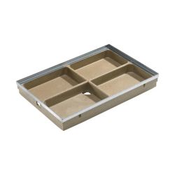 Drenāžas tvertne Aco Vario 00398 600x400x80mm