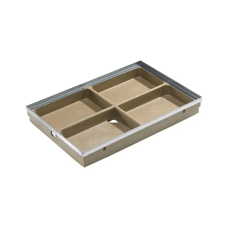 Apavu tīrīšanas vanniņa Aco Vario 00400, polimērbetons, cinkotais tērauds, 100 cm x 50 cm