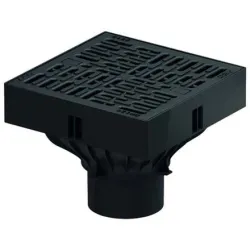 Sadevee trapp Aco DN 100 Self XtraPoint 25x25 cm B 125, 25 cm, plastik