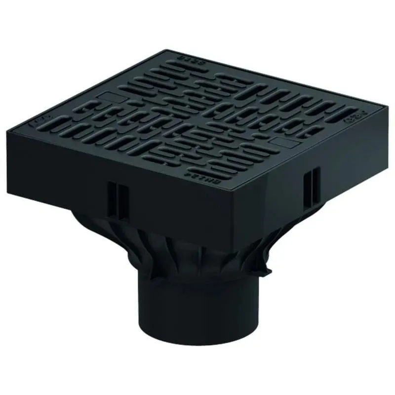 Traps Aco DN 100 Self XtraPoint 25x25 cm B 125, 25 cm, plastmasa