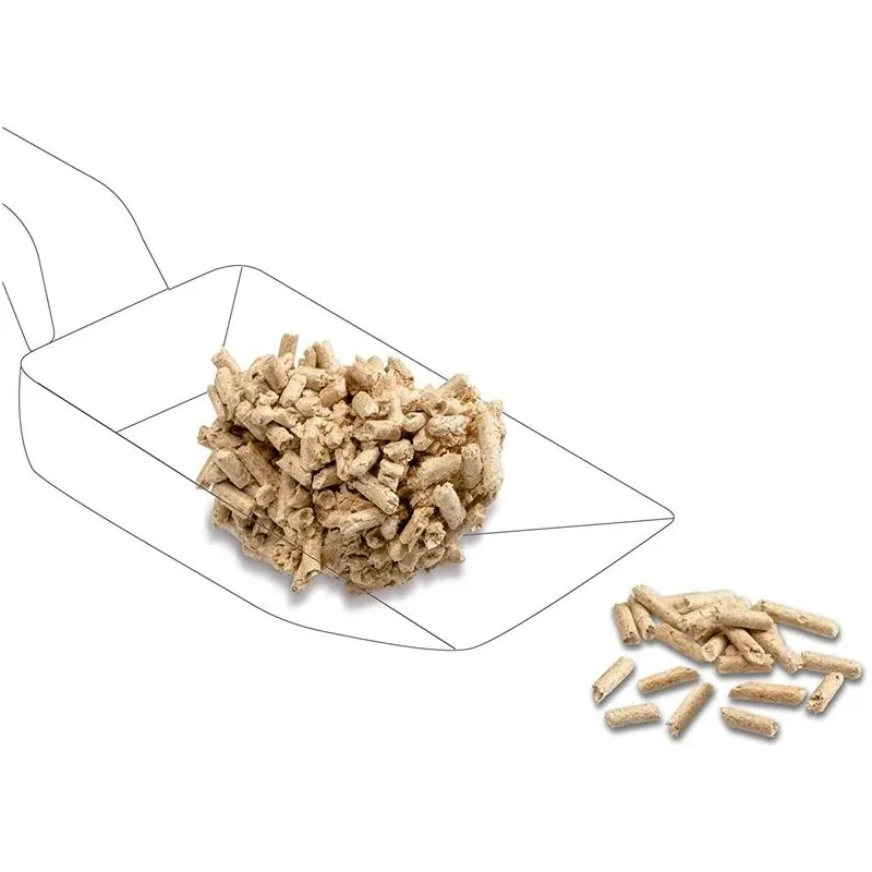 Kačių kraikas Cat's Best Nature Gold, medienos drožlių ,sušokantis,, 5 kg, 10 l